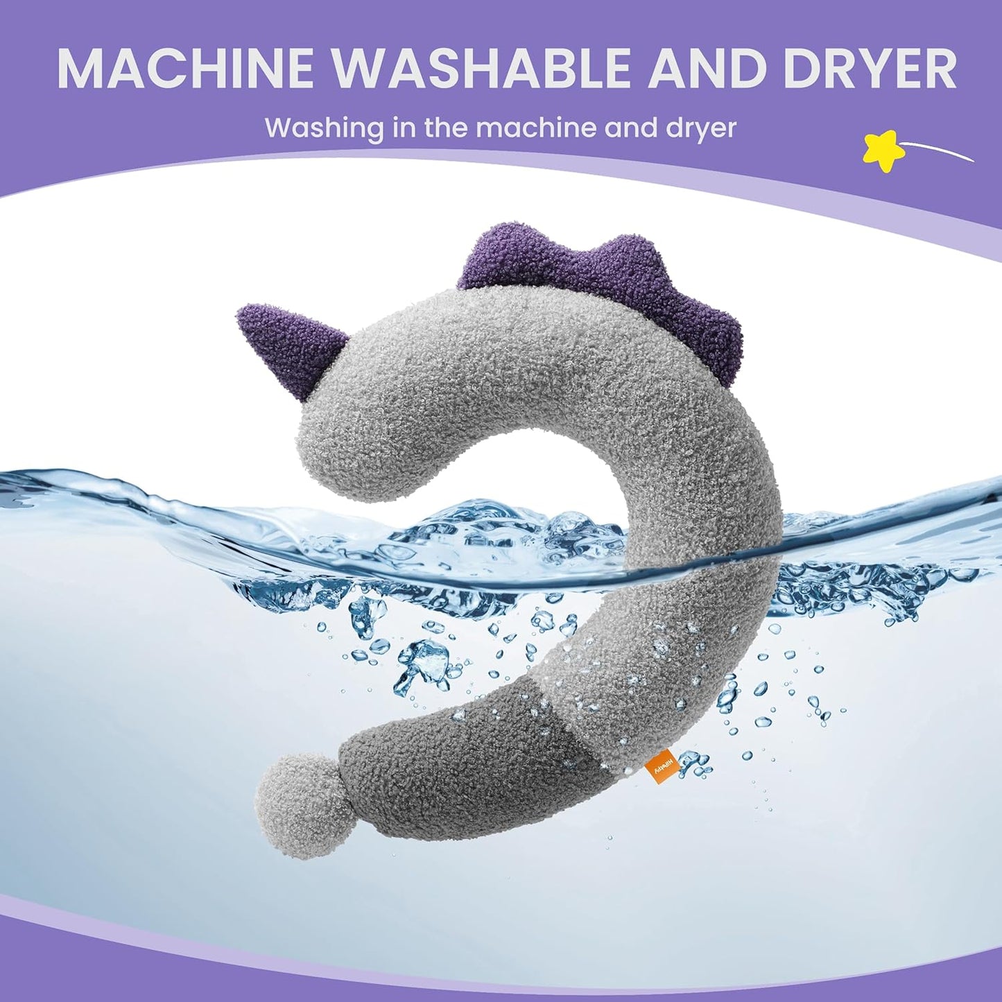 Dog Calming Pillow – Soft Washable Neck Pillow for Anxiety Relief & Better Sleep